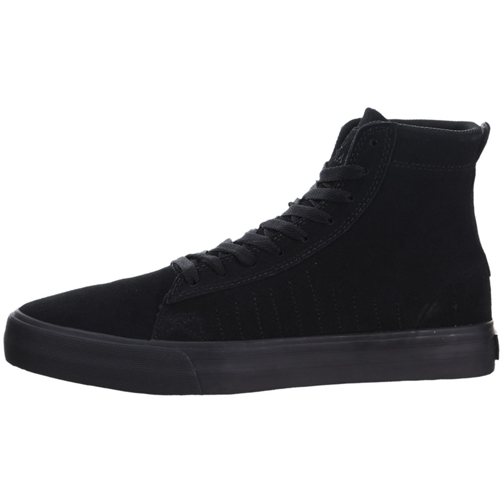 Baskets Montantes Supra Belmont High Noir Black/Black Homme | BXR-02339875